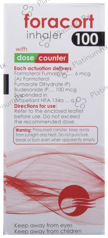 Foracort 6/100mcg Inhaler 120MDI