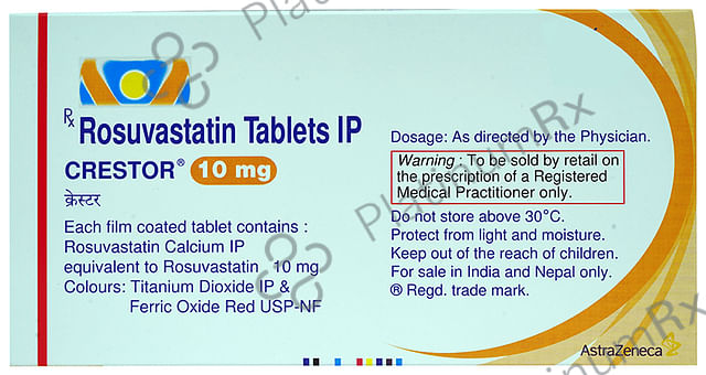 Crestor 10mg Tablet 30 tablets
