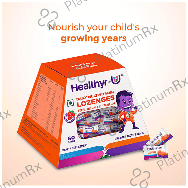 Healthyr U Daily Multivitamin Lozenges 60s
