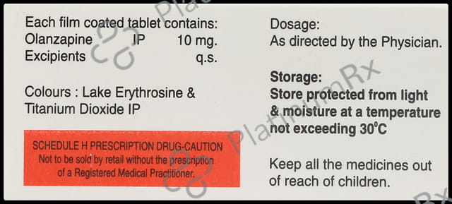 Olzic 10mg Tablet 10s