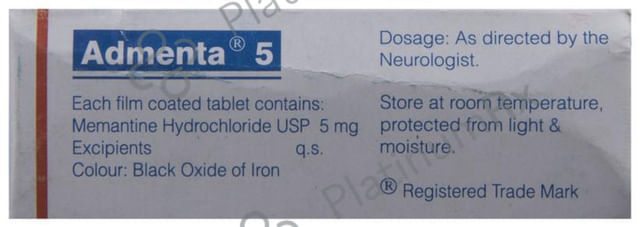 Admenta 5mg Tablet 10s