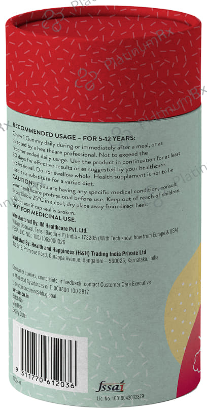 Swisse Me Kids Multivitamin Gummies Strawberry