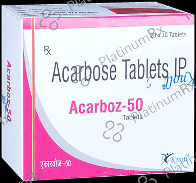 Acarboz 50mg Tablet 10s