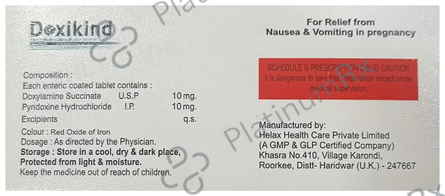 Doxikind 10/10mg Tablet 10s
