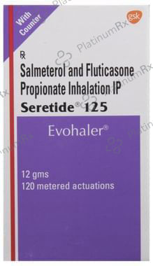 Seretide 125mcg/0.025mg Evohaler 120MDI