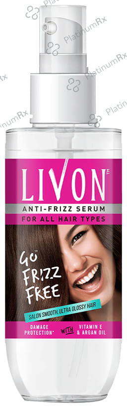 Livon Anti-Frizz Serum for All Hair Types 50 Serum