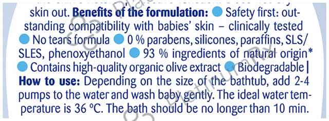 Sanosan Baby Bath & Shampoo 500ml