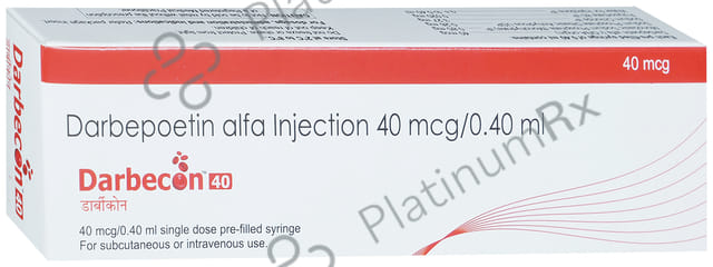 Darbecon 40mcg Injection 0.4ml