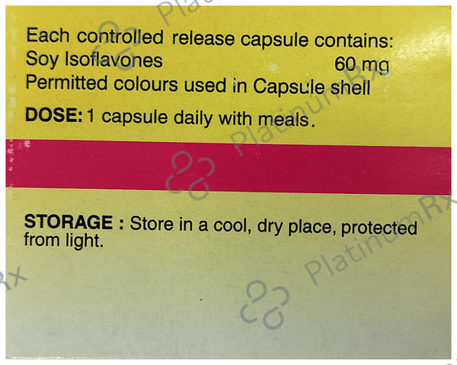 Isoflav CR 60mg Capsule 10s