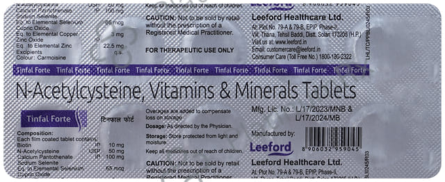Tinfal Forte Tablet 10s