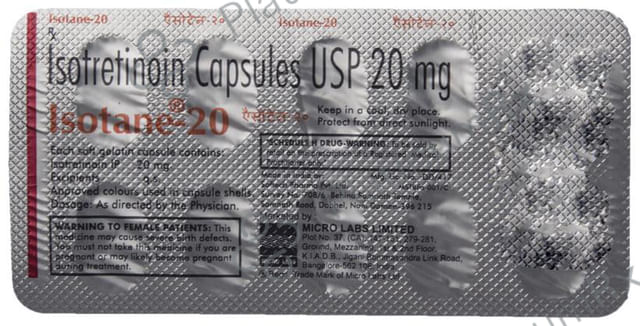 Isotane 20mg Capsule 10s