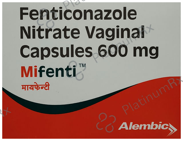 Mifenti 600mg Vaginal Capsule 1s