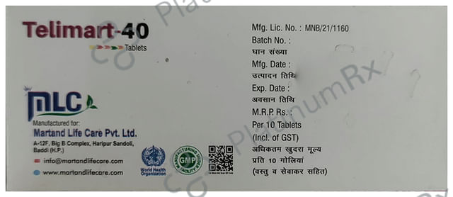 Telimart 40 Tablet