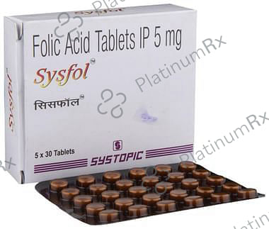 Sysfol 5mg Tablet 30s