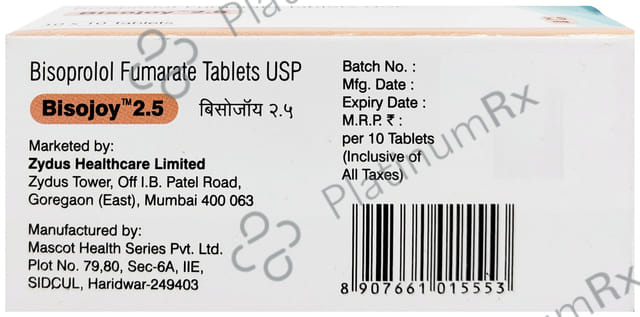 Bisojoy 2.5mg Tablet 10s