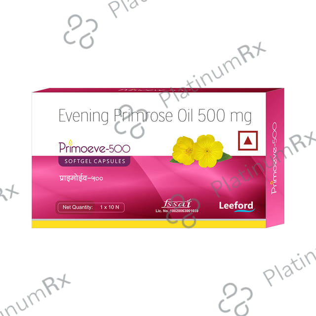 Primoeve 500mg Capsule 10s