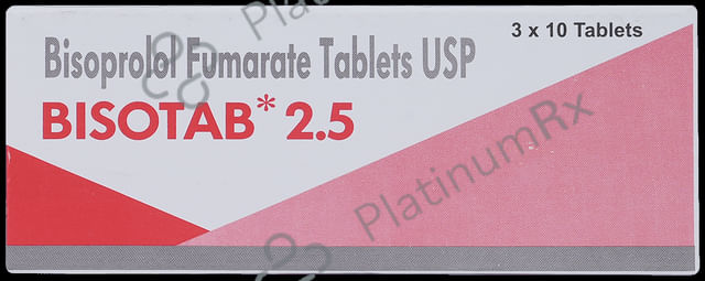 Bisotab 2.5 Tablet 10s