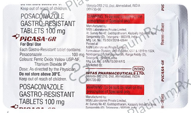 Picasa GR 100mg Tablet 10s