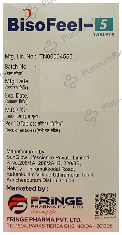 Bisofeel 5mg Tablet 10s