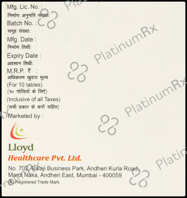 Rosloy D 10/1000IU Tablet 10s