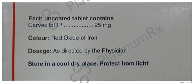 Carloc 25mg Tablet 10s