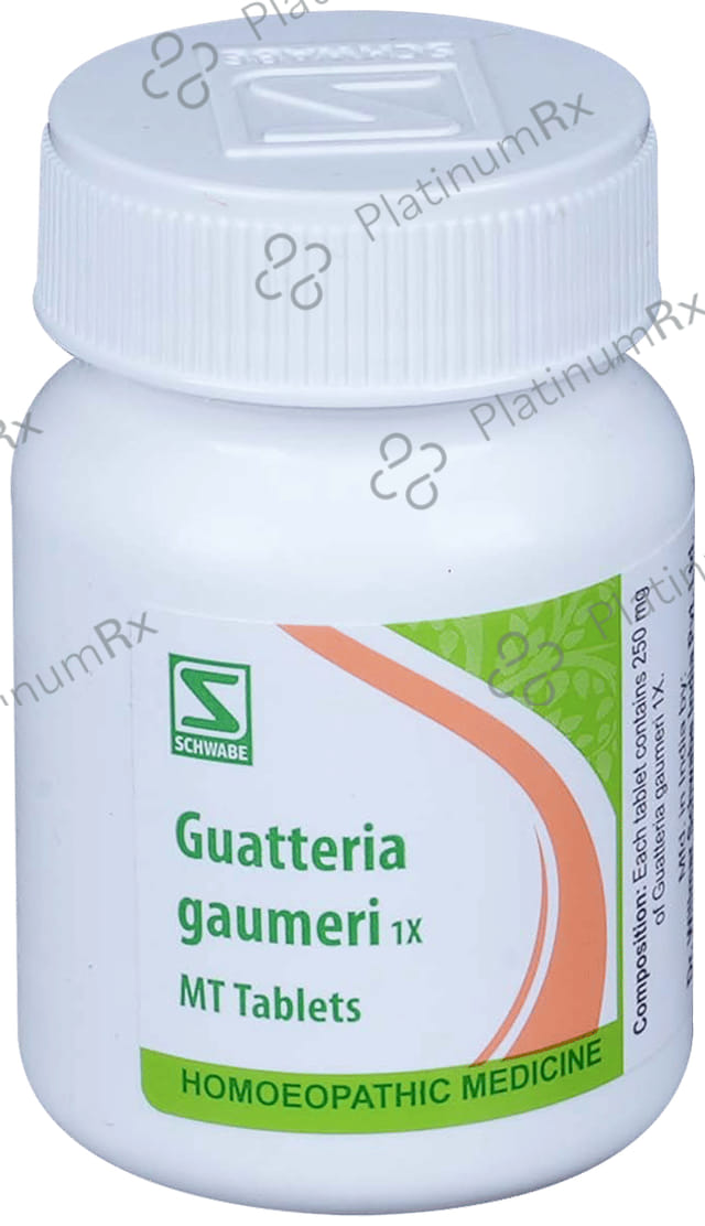 Dr Willmar Schwabe India Guatteria Gaumeri MT Tablet 1X