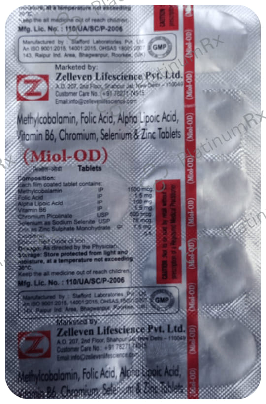 Miol OD Tablet 10s (Zelleven)