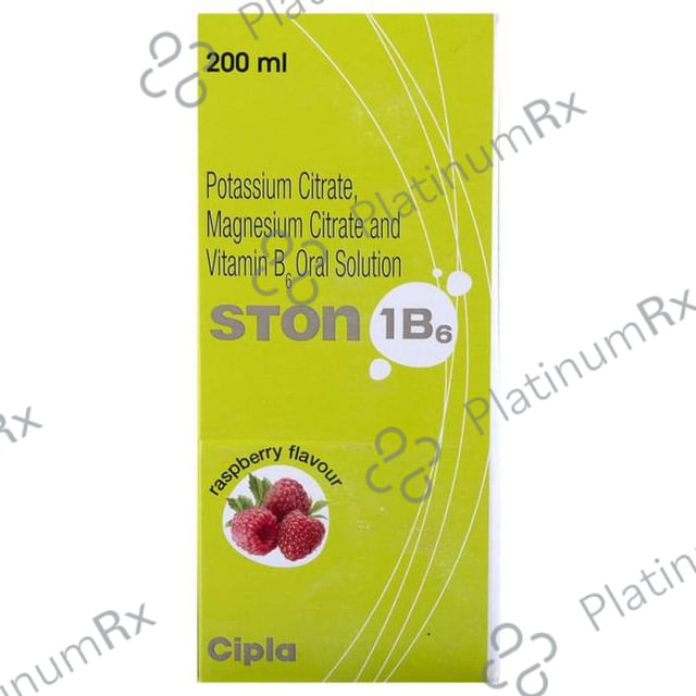 Ston 1B6 Raspberry Oral Solution 200ml
