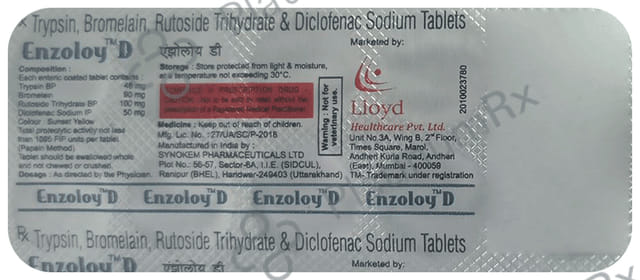 Enzoloy D Tablet 10s