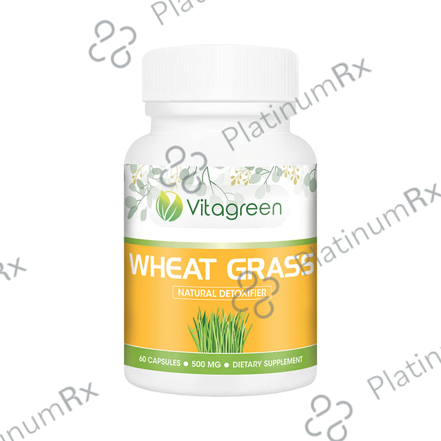 Vitagreen Wheat Grass 500mg Capsule