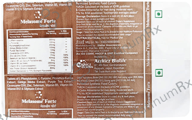 Melasome Forte Tablet