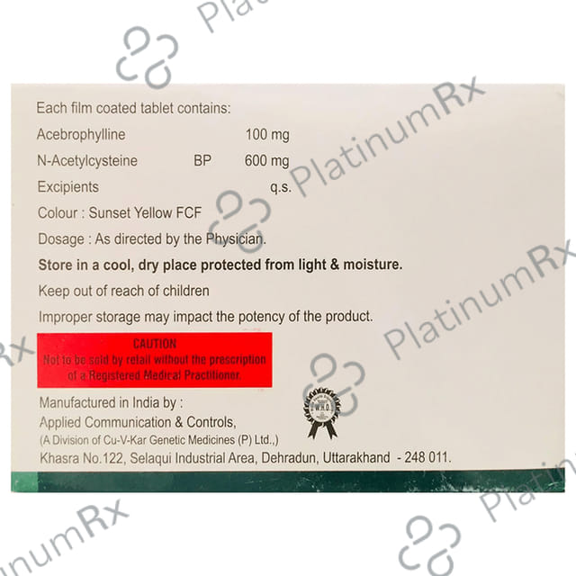 Aid Air NAC Tablet 10s