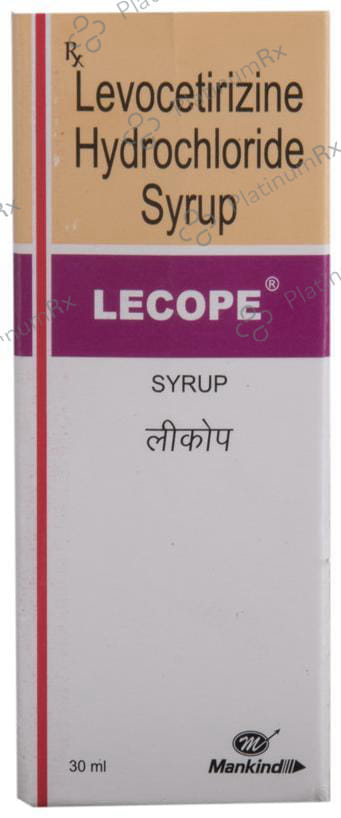 Lecope 2.5mg Syrup 30ml