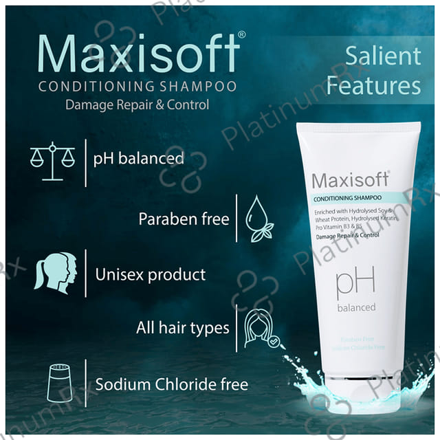 Maxisoft Conditioning Shampoo (200ml Each) 2 Tubes