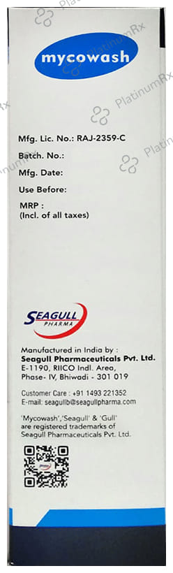 Mycowash Ketoconazole Body Wash