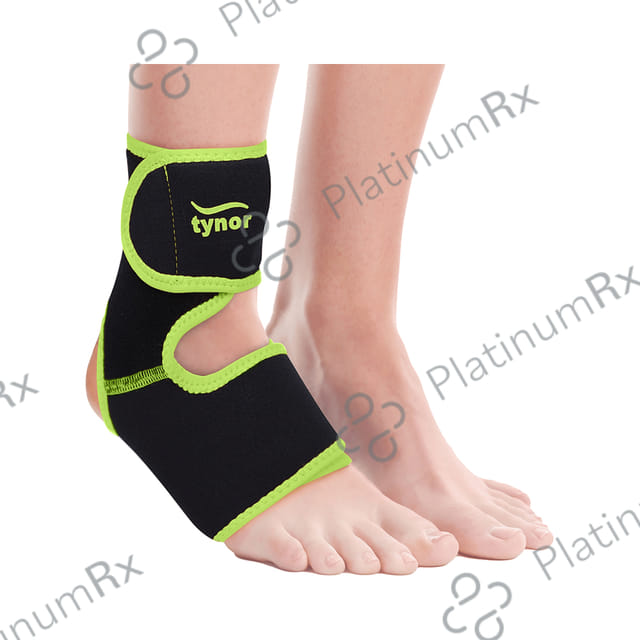 Tynor Ankle Support (Neo) Universal Black and Green