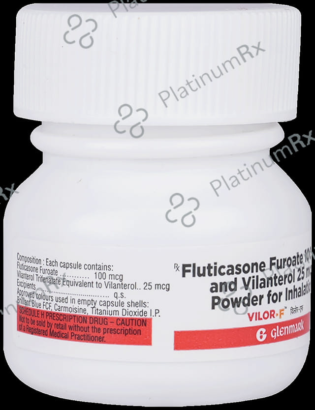 Vilor F 100/25mcg Capsule 15s