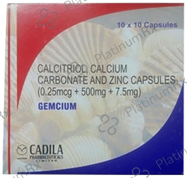 Gemcium Soft Gelatin Capsule