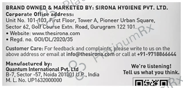 Sirona Hygienic Menstrual Cup Wash