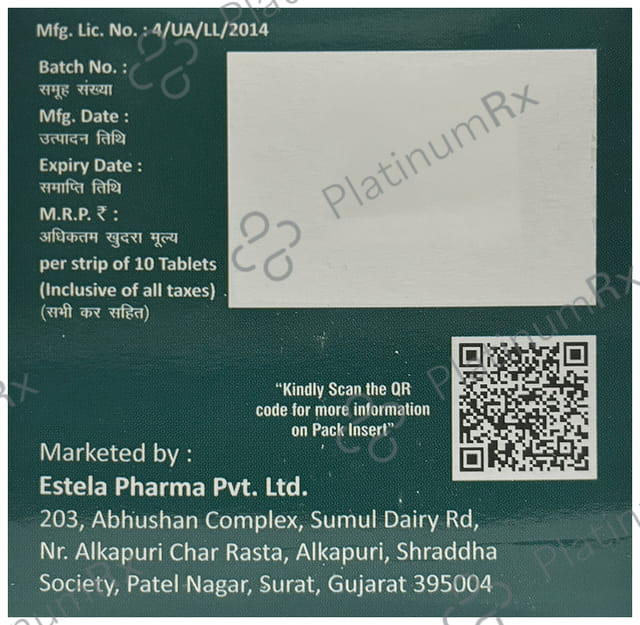 Dapablex 10/500mg M Tablet ER 10s