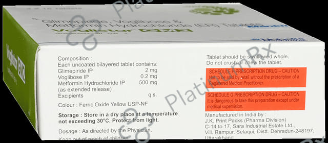 Voglistar GM2 Tablet ER 15s