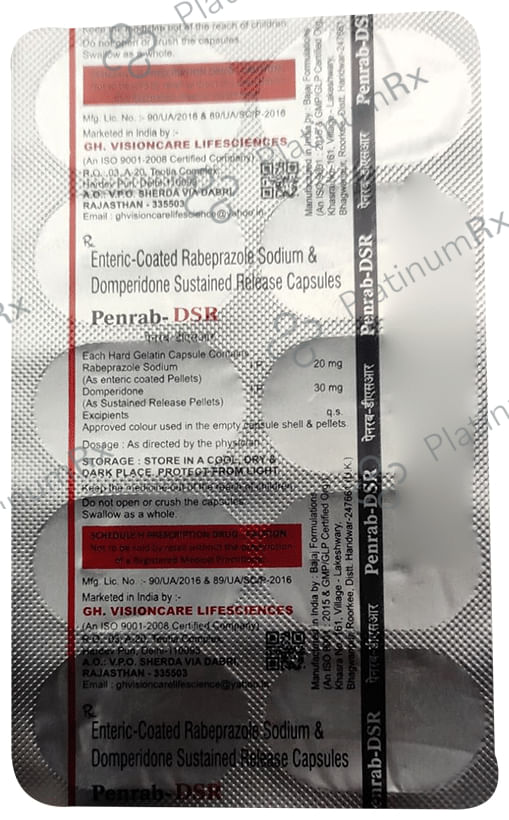 Penrab DSR 30/20mg Capsule 10s
