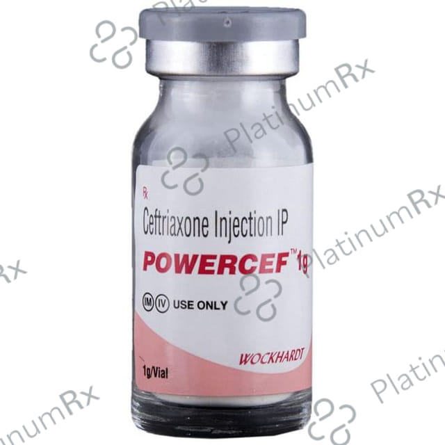 Powercef 1gm Injection