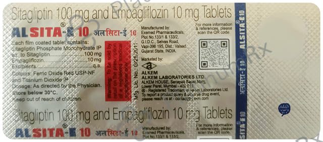 Alsita E 10mg Tablet 10s