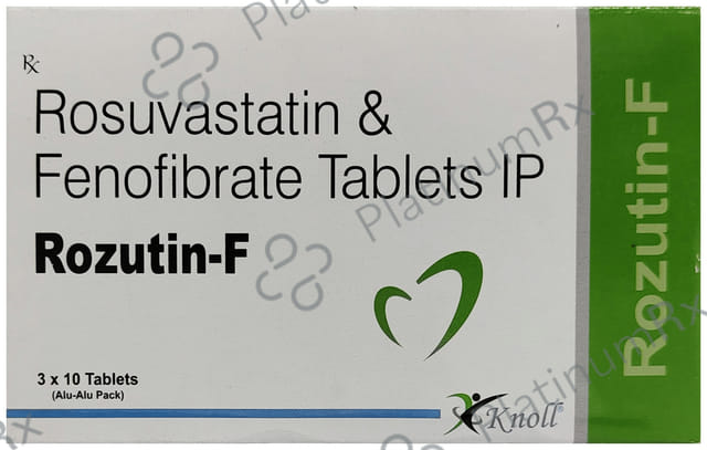 Rozutin F 160mg/10mg Tablet