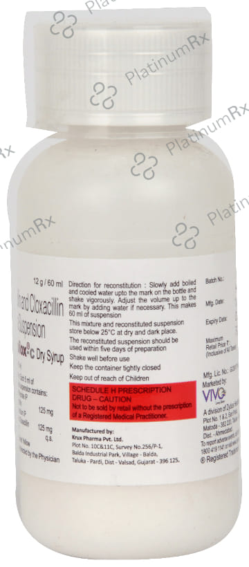 Ampilox C 125/125mg Dry Syrup 30ml