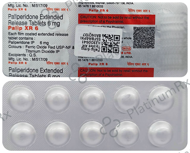Palip 6mg Tablet XR
