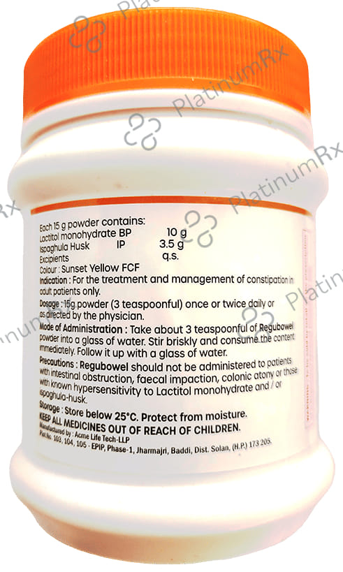 Regubowel Husk Powder 180gm