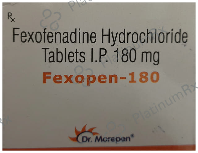 Fexopen 180mg Tablet