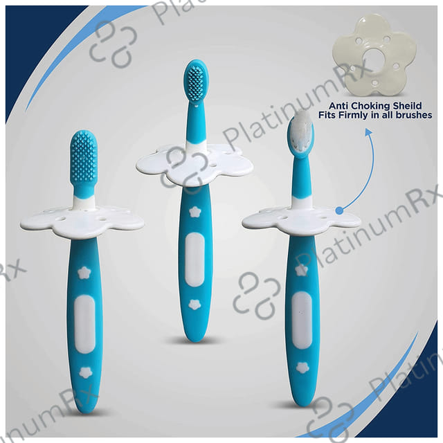 LuvLap Baby Training Toothbrush Set 6m+